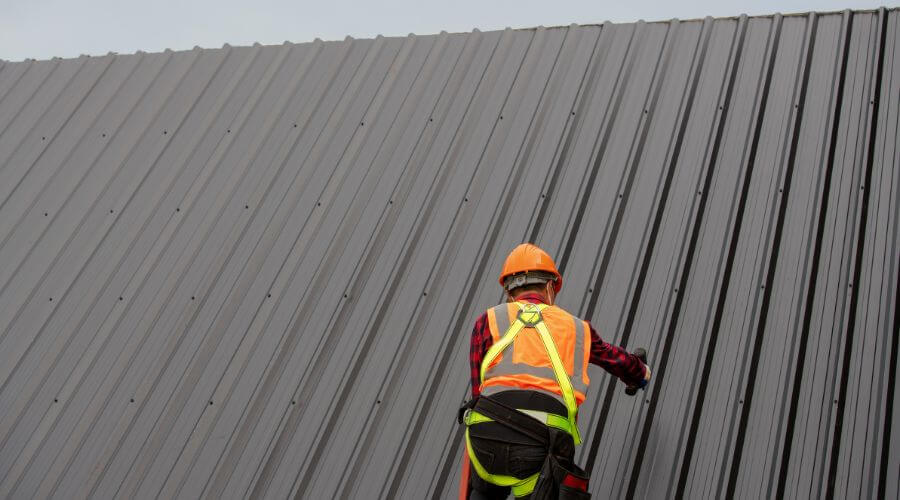 Professional metal roof installation in Revillo, SD